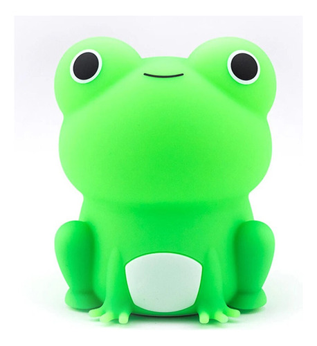 Lámpara De Mesita De Noche Frog Cute Con Sensor Táctil De Si