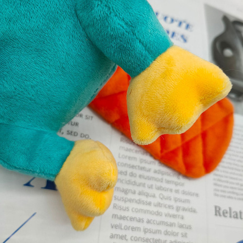 Perry O Ornitorrinco De Pelúciaboneca De Pelúcia Prytypus