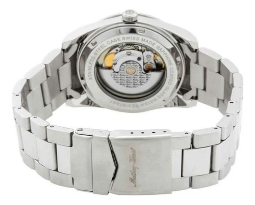 Reloj Mathey-tissot Hombre Mathy I Automatic H1450atb Plateado Plateado Azul