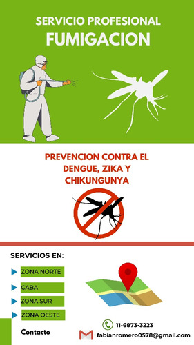 Fumigación Para Mosquitos