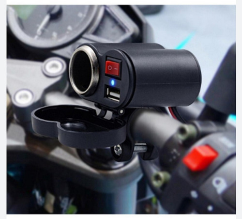 Kit 3 Carregador Moto Isqueiro Elétrico P/ Celular Portátil