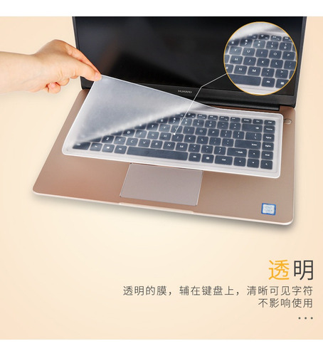 2x Protector Laptop Teclado Silicona 36.5x13.5 Cms Antipolvo