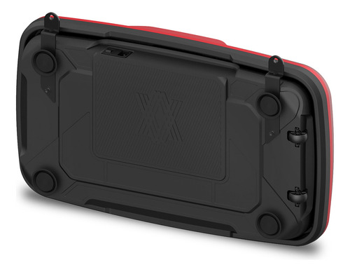 Plataforma Vibratória Energym Genis Cor Preto e Vermelho