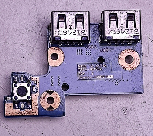 Botón Encendido Y Usb Samsung Np300e4c