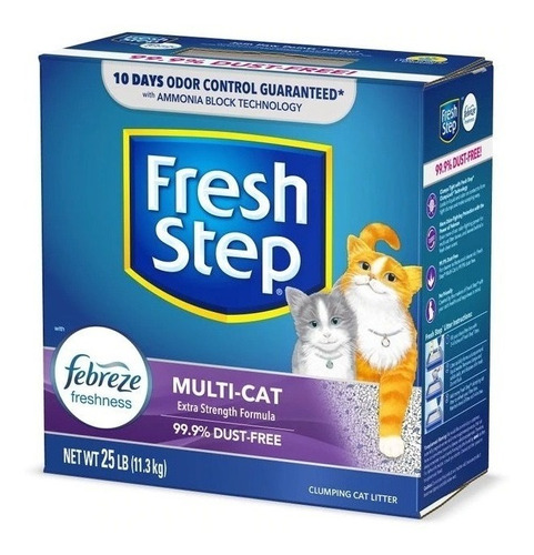 Arena Para Gato Fresh Step 25lb/11.3kg