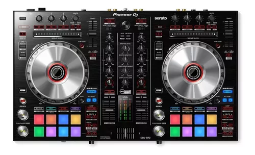 DDJ-REV7 - Controlador DJ profesional de 2 canales de estilo scratch para  Serato DJ Pro (negro)