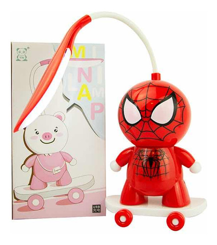 Lámpara De Spiderman Para Niños Fanáticos Hombre Araña