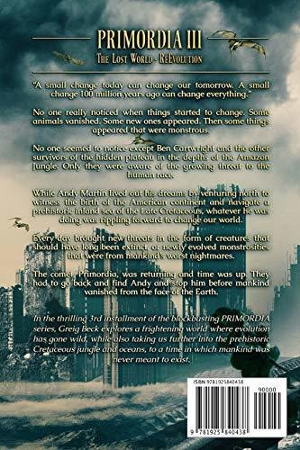 Primordia 3 The Lost World-re-evolution, De Beck, Greig. Editorial Severed Press, Tapa Blanda En Inglés, 2019