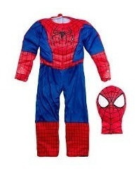 Imagen 4 de 6 de Disfraz Del Hombre Araña Para Niños Super Heroes Delivery