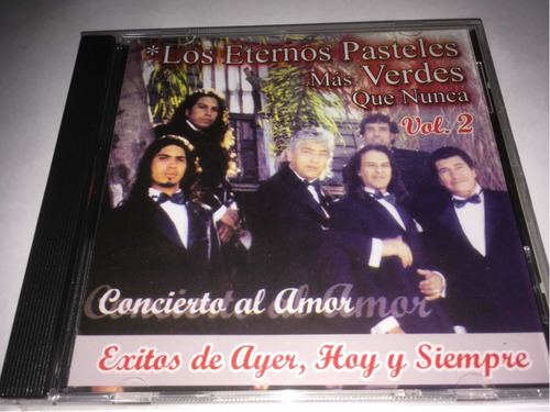 Los Eternos Pasteles Verdes Más Verdes Que Nunca Cd Nuevo