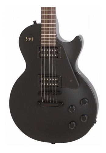 Guitarra EpiPhone Les Paul Studio Gothic Satin Black Preta