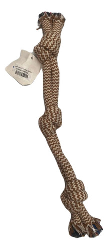 Jaladera De Cuerda Para Perro 3 Nudos Cafe Zm200517