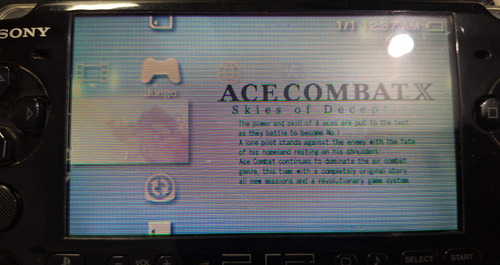 Ace Combat X Skies Of Deception Psp Sony (Usado)