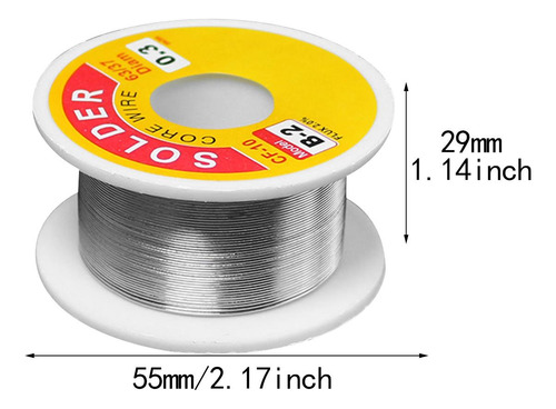 Fio De Carretel De Solda, Fio De Solda, Acessórios 0,3 Mm