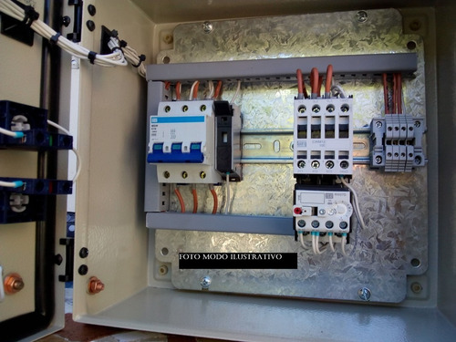 Tablero Comando De Bomba 12 Amp Man-aut Fao-electric Nº288