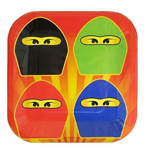 Accesorios  Blue Orchards Ninja Master Party Supplies Packs 