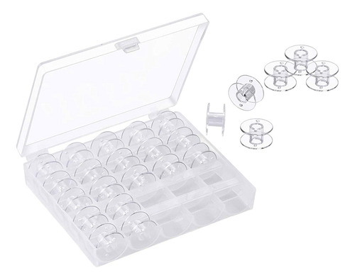 2 X 25 Peças Bobinas Carretéis Organizador De Bobina