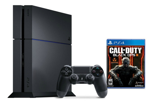 Sony PlayStation 4 500GB Call of Duty: Black Ops III  color negro azabache