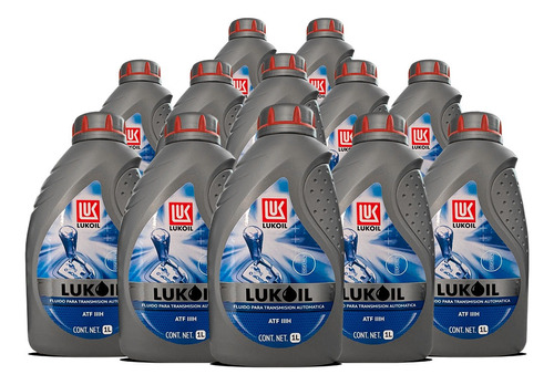 Aceite De Transmisión Lukoil Atf Iiih 1 Litro 12 Pzas