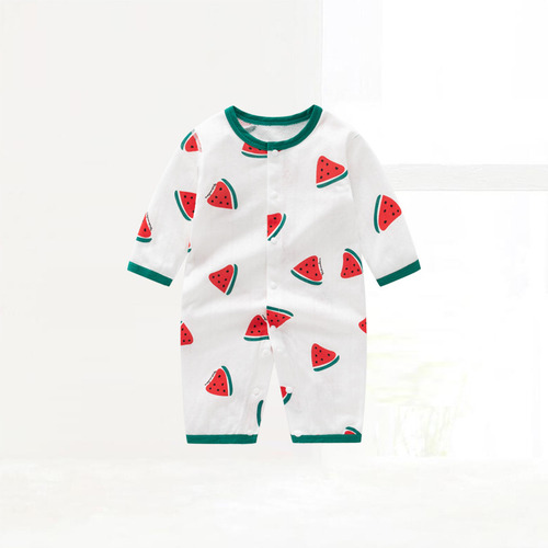 Mono De Manga Larga De Fibra De Bambú Para Bebés - Ropa De V