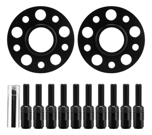 Juego De Adaptadores De Ruedas Car Spacer Kit 5x112 Con Brid
