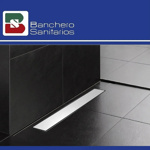 Desagüe Lineal 60 Cm Abs Rejilla Acero Inox Ideal P
