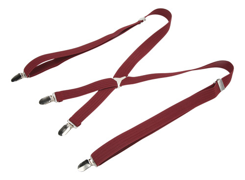Tirantes Rojos Para Hombre, De Aproximadamente 1 X 41,3 PuLG