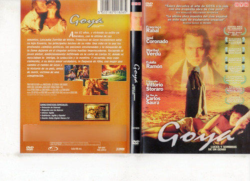 Goya Luces Y Sombras De Un Genio (1999) - Dvd Orig - Mcbmi