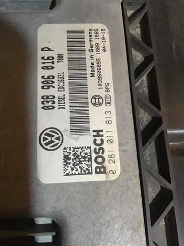 Computadora Ecu Motor Tdi Volkswagen Jetta 038 906 016 P (Usado)