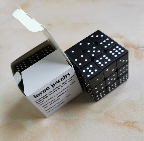 Cubo De Velocidad 3 X 3 X 3 Pulgadas, Efecto De Alivio 3d, R