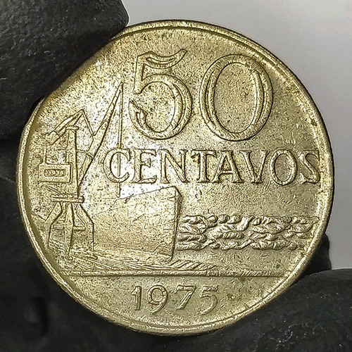 Brasil 50 Centavos 1970 Antigua Moneda De Colección