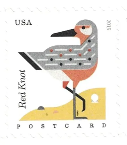 Coastal Birds Stamps Sheet Of 20 Postcard Forever U.s. ...