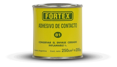 Imagen 1 de 6 de Adhesivo Contacto Fortex C81 0,25 Litros 10000 Pintumm