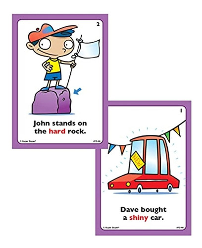 Juegos De Mesa Adjetivos Fun Cubierta Tarjetas Para Niños