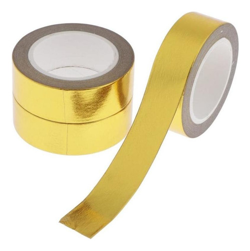Rollo De Cinta Adhesiva Adhesiva Decorativa De 3 Rollos En B