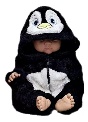 Enterito Peluche Kigurumi Oso Panda Para Bebé  