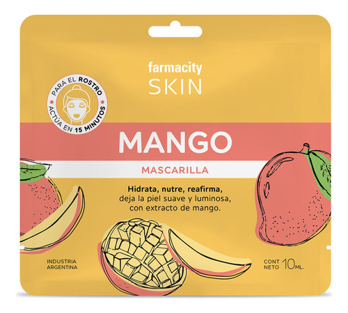 Mascara Facial Farmacity Skin Mango
