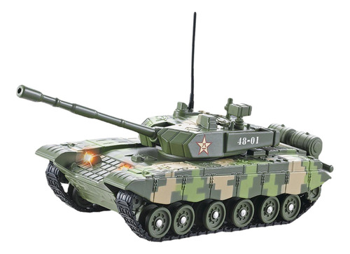 Adorno De Colección De Modelos De Tanque A Escala 1:48,