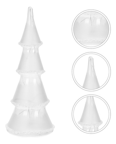 Tableta Doméstica De Vidrio Con Diseño De Árbol De Navidad,