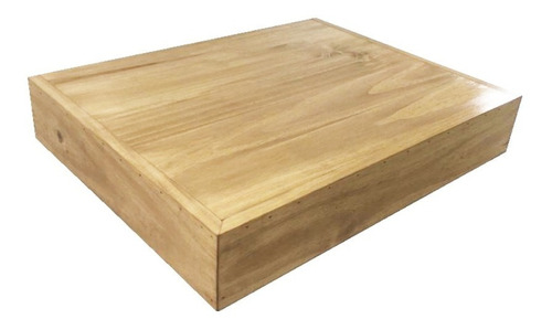 Vanitory Colgante Flotante Madera Pino 50cm Hirolaqueado