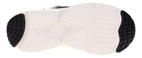Zapatillas Negras Y Plata 1440-100-17951 Mujer Vizzano