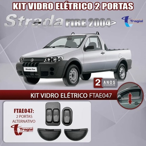 Imagem 3 de 5 de Kit Vidro Elétrico Tragial Palio Strada Fire Celebration El