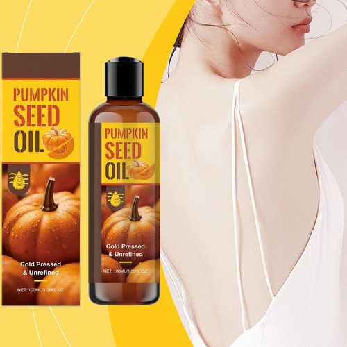 Nuevo Aceite De Semilla De Calabaza Para El Crecimiento Del