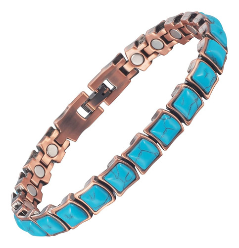 Pulsera Magnetica De Cobre Para Desintoxicación Linfática