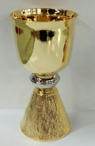 Pequeño Caliz De Altar 11 Cm De Alto, Copa 6 Cm Diametro
