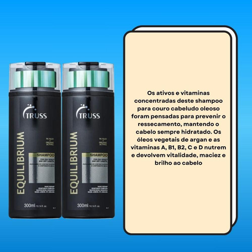 Truss Equilibrium Kit 2 Shampoo 300ml