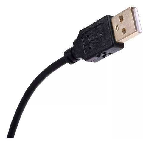 Cable De Impresora W3crystally-2 En 1 Usb A A B Macho A Mach