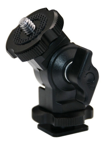 Sapata Articulada Reclinável Shoe Flash Tripé Led Ring Light