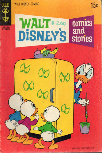 Walt Disney´s Comics And Stories Vol. 30 No. 12 - Sep 1970 (Usado)