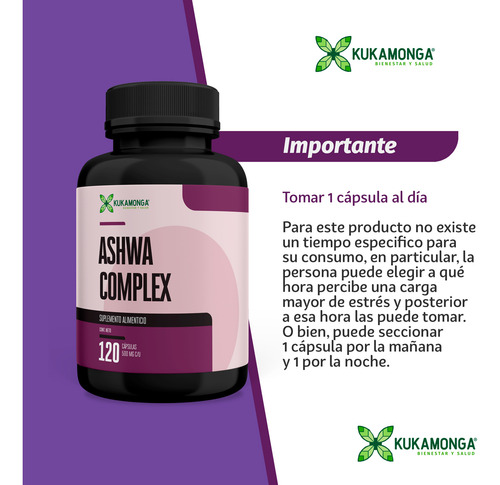 Fórmula De 120 Cáps Complex Para Calma Y Descanso Nocturno Sin Sabor